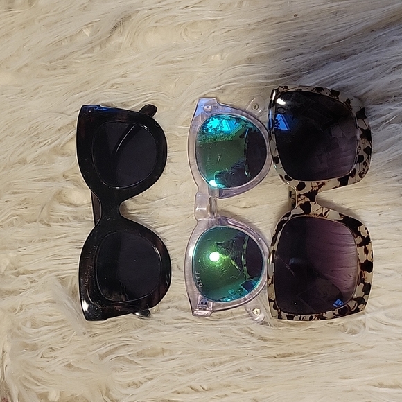 Diff Eyewear Accessories - 3 pr.of assorted used sunglasses